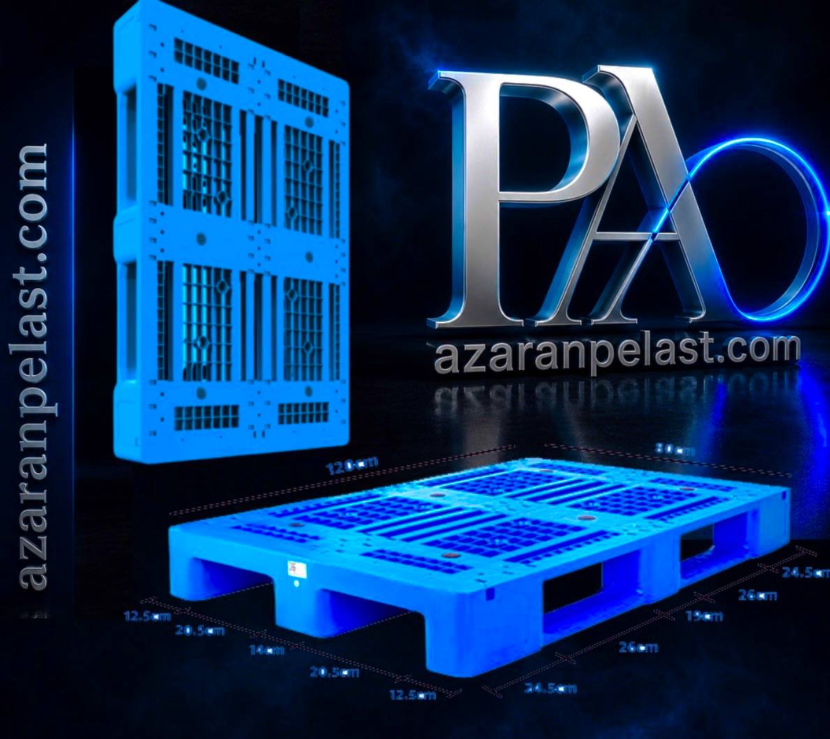 پالت پلاستیکی صنعتی2009