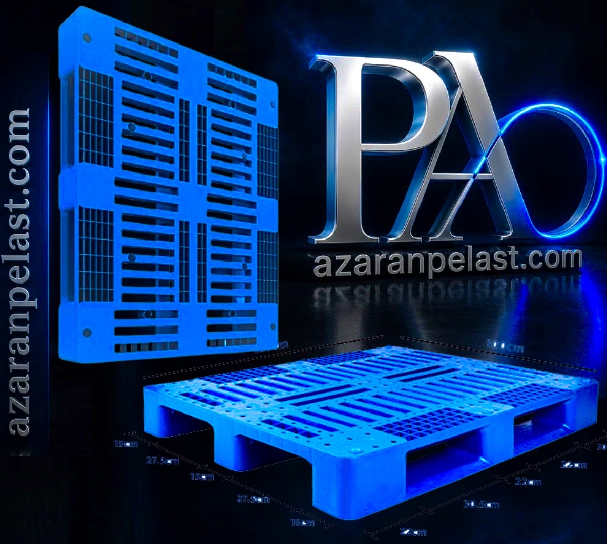 پالت پلاستیکی صنعتی 2003